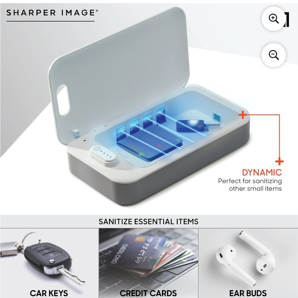 Sharper Image UV Zone Phone Sanitizer - Picture 5 of 6